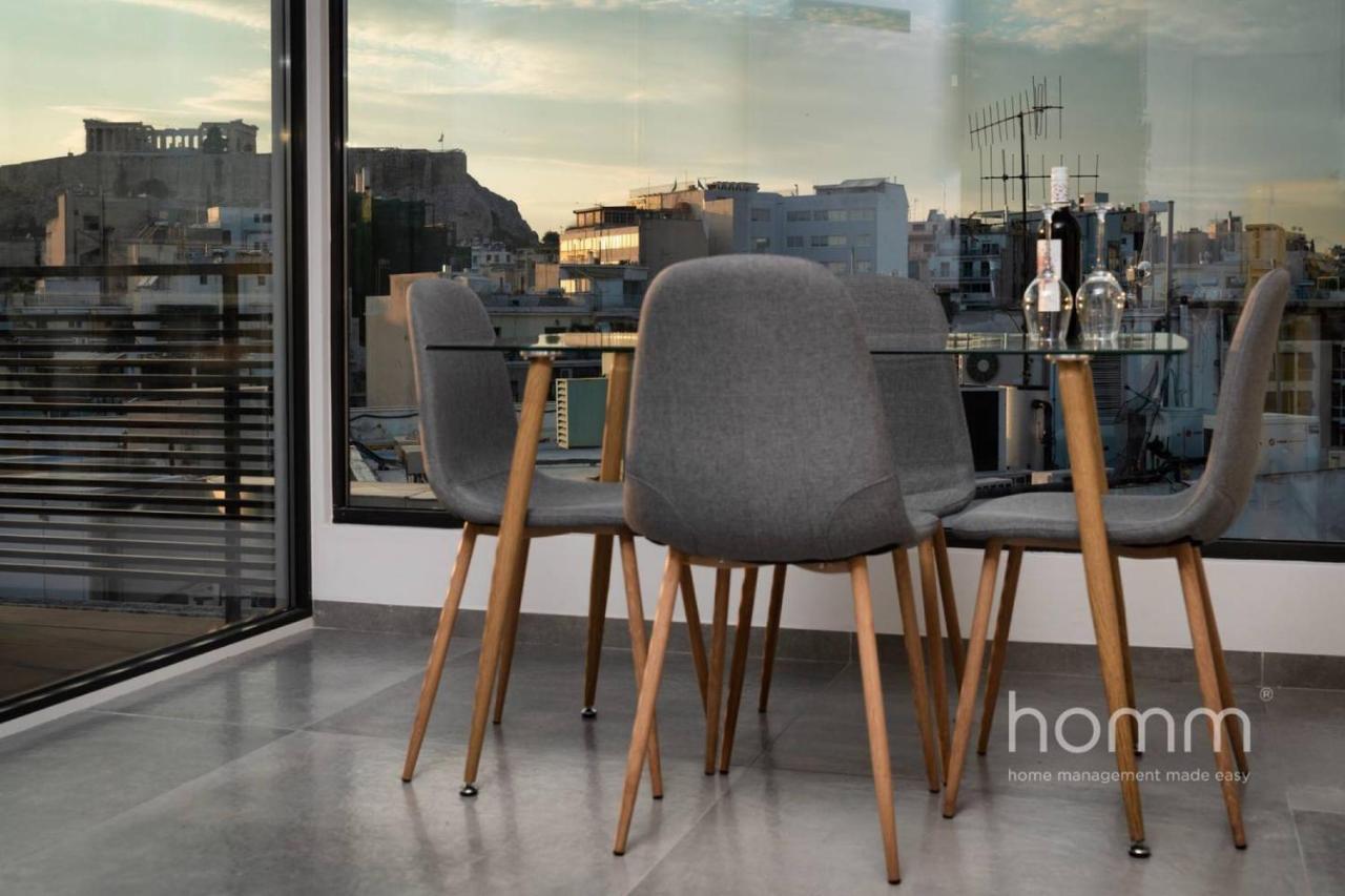 59M² Homm Loft- Penthouse With Acropolis View,2Ppl Apartamento Atenas Exterior foto