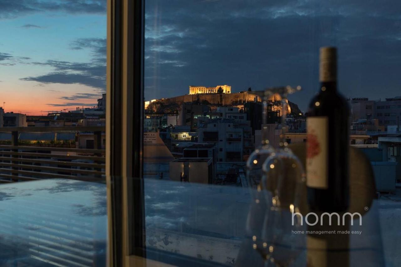 59M² Homm Loft- Penthouse With Acropolis View,2Ppl Apartamento Atenas Exterior foto